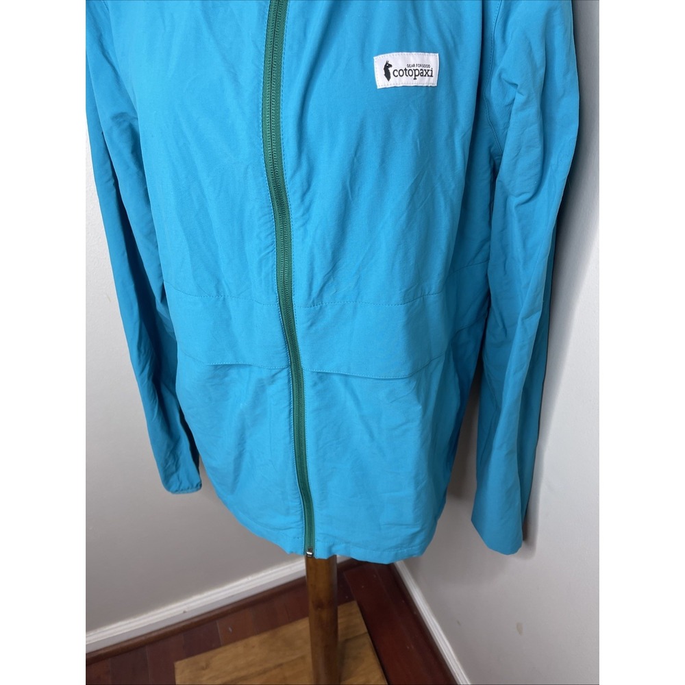 Mens Cotopaxi Blue‎ Viento Travel Jack Zip-up Hoodie Medium M - Picture 8 of 11